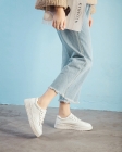 862【高品质】秋冬新款皮面小白鞋系带学生休闲鞋35-39